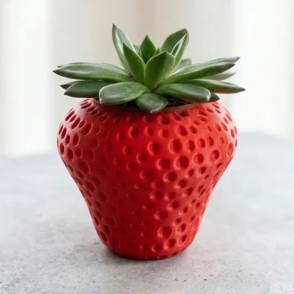 Plastic Fruit Flower Pot 3D Pr - đánh giá và giá Echeveria Succulent